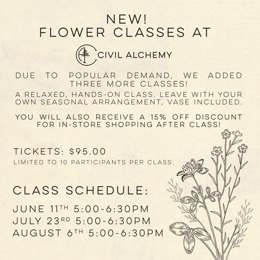 2026 Flower Classes