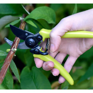 Micro Secateurs Green Handle