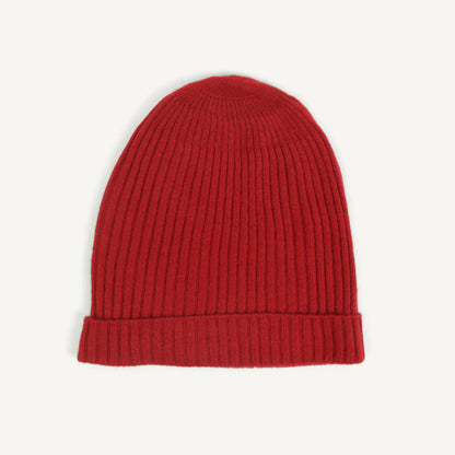 CA Cashmere Beanie - Garnet