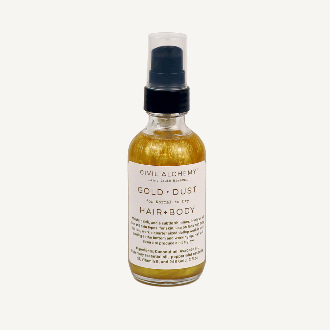 CA Gold Dust Hair and Body Oil