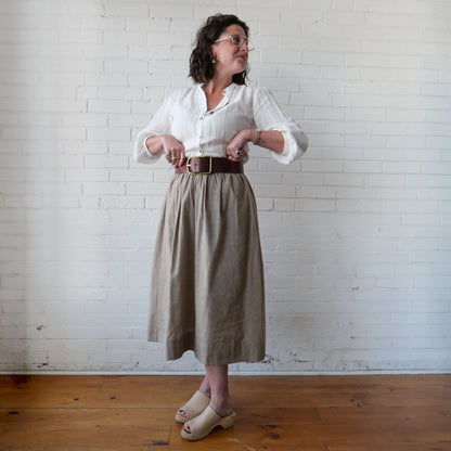 CA Grace Skirt - Brown Weave