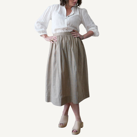 CA Grace Skirt - Brown Weave