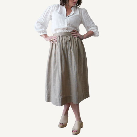 CA Grace Skirt - Brown Weave