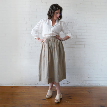 CA Grace Skirt - Brown Weave