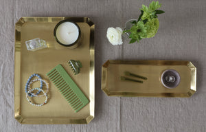 Brass Octagonal Trays