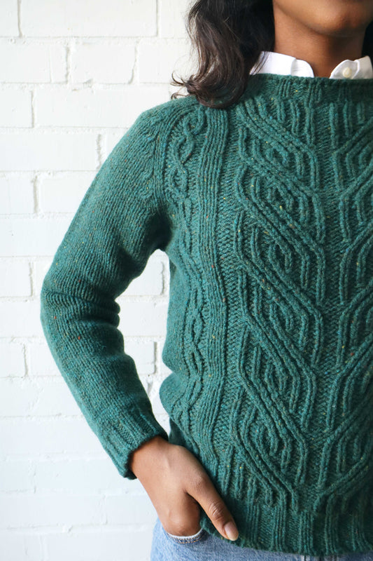 Canna Donegal Fisherman Crew Neck