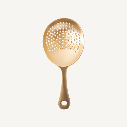 Solid Brass Julep Strainer