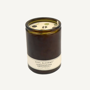 CA Hand-Poured Candle - Lemongrass Patchouli