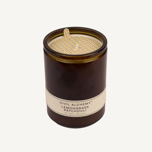 CA Hand-Poured Candle - Lemongrass Patchouli