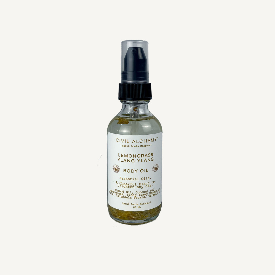 CA Lemongrass Ylang-Ylang Body Oil