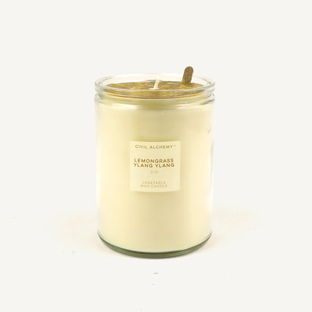 CA Hand-Poured Candle - Lemongrass Ylang Ylang
