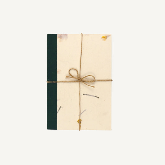 Small Flower Lokta Paper Journal - Set of 5