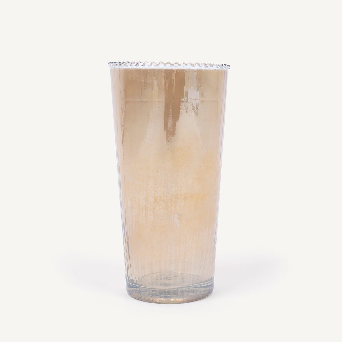 Ribbed Glass - Set of 4
