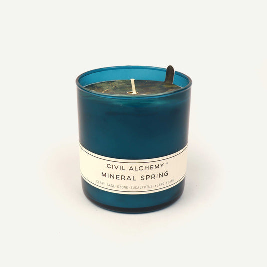 CA Hand-Poured Candle - Mineral Spring
