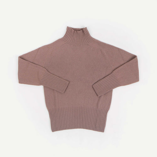 Mock Neck Deep Ribs - Stonechat