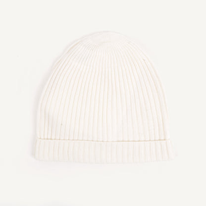 CA Cashmere Beanie - Moon