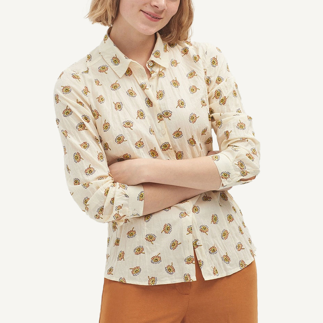 Basic Shirt - Blanket Flower Print