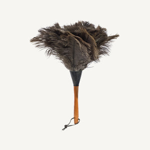 Dark Ostrich Feather Duster