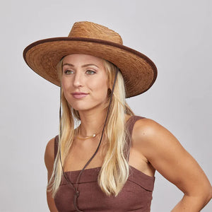 Otto Sun Straw Hat Cocoa