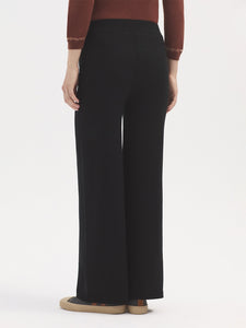 Black Wide Long Pant