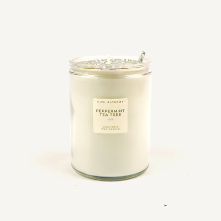 CA Hand-Poured Candle - Peppermint Tea Tree