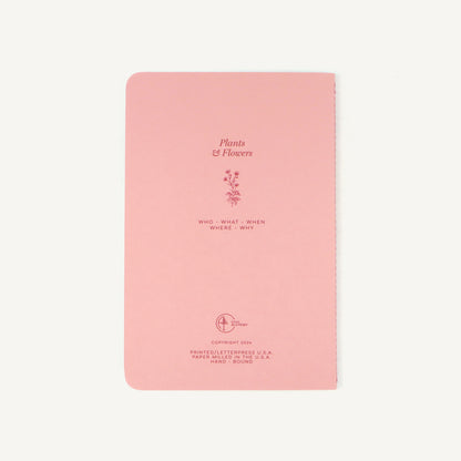Plants and Flowers - Activity Journal