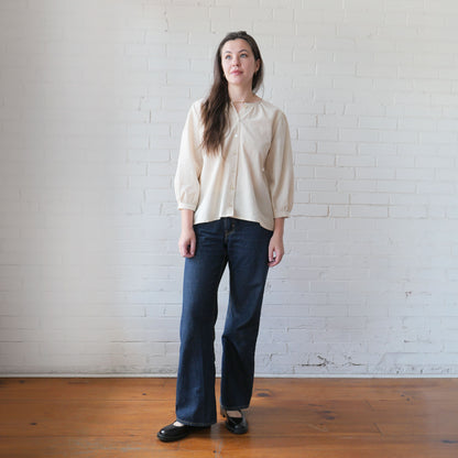 CA Poet Shirt - Linen Sand