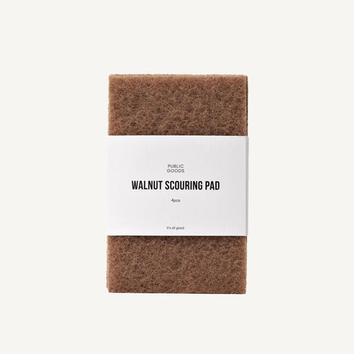 Walnut Scouring Pads - 4pk