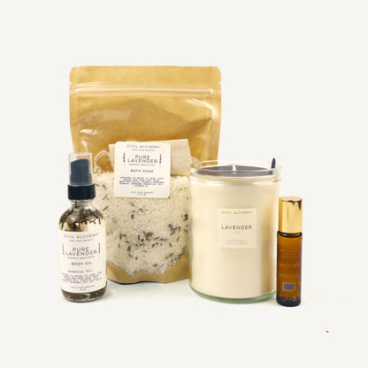 CA Hand-Poured Candle - Pure Lavender