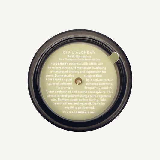 CA Pure Essential Oil Candle - Rosemary