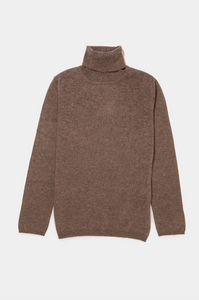 Kiltane Classic Polo Neck - Squirrel