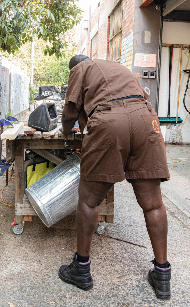 Utility Shorts - Umber