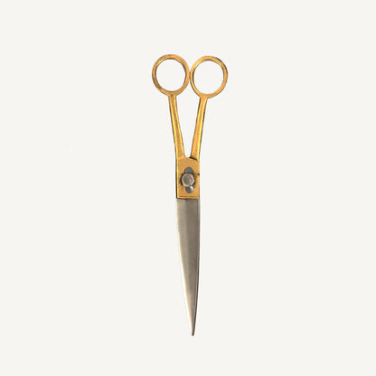Shears Brass and Stainless Steel 7in