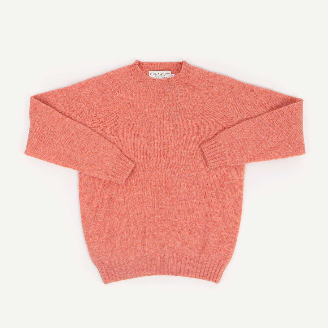 Shetland Crew Neck - Parfait