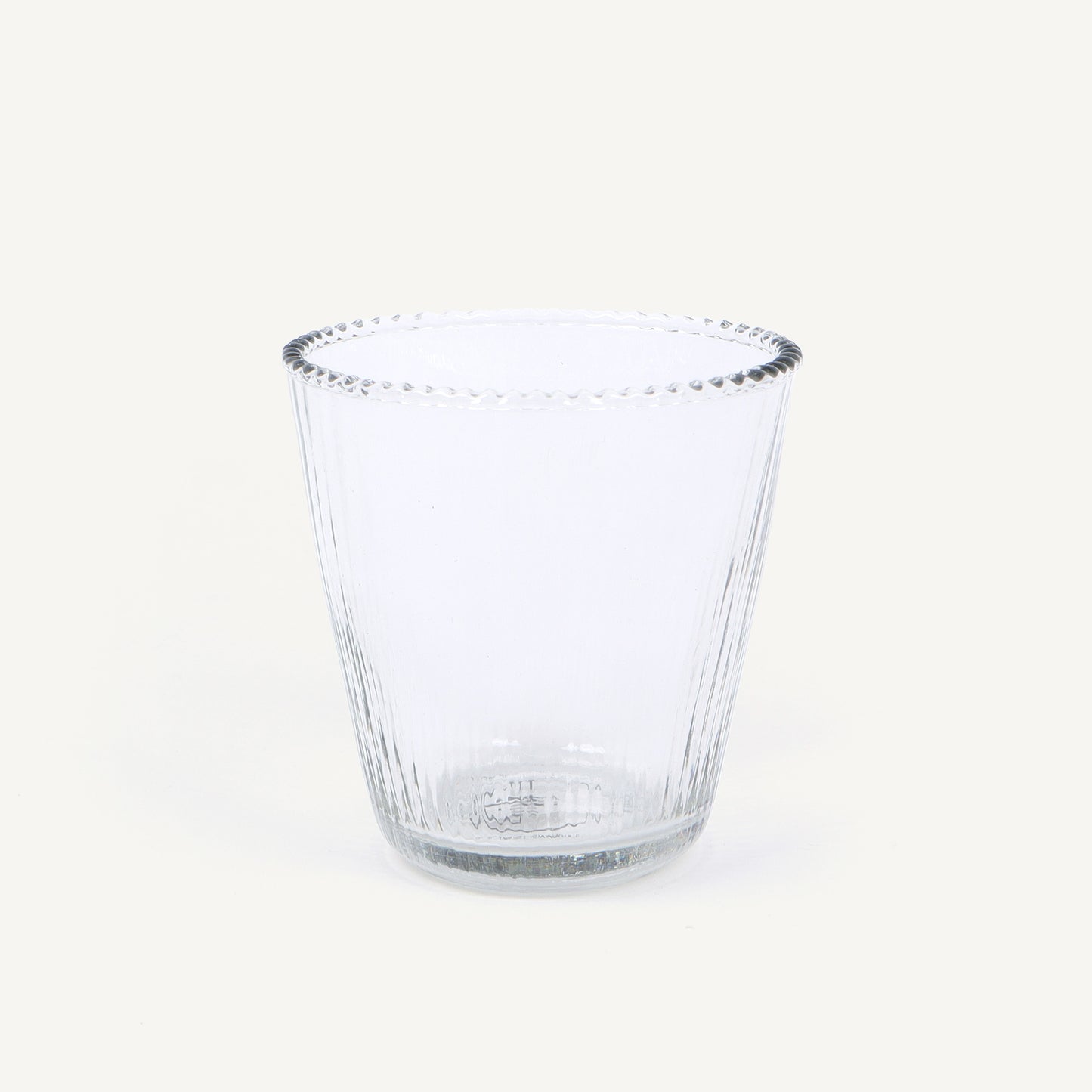 Ribbed Glass - Set of 4
