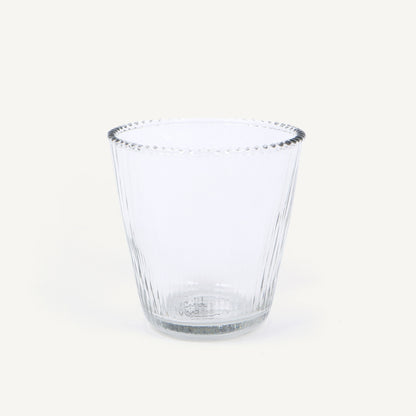 Ribbed Glass - Set of 4