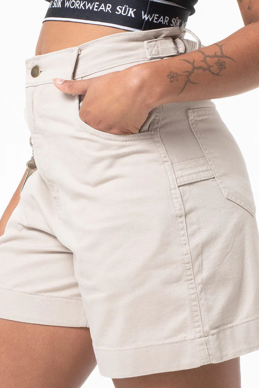 Utility Shorts - Stone