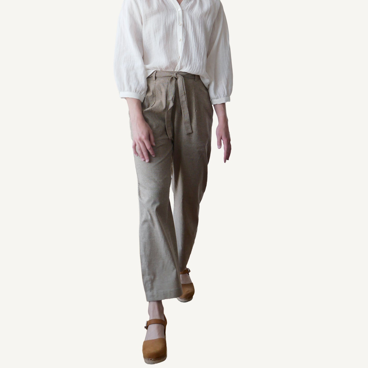 CA The Pant - Brown Weave