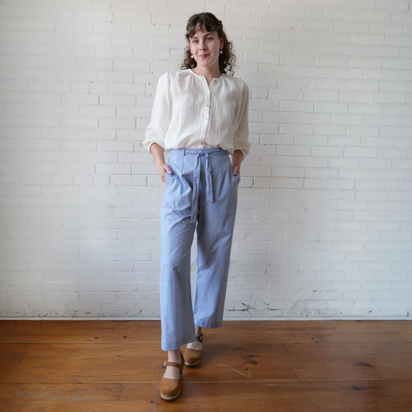 CA The Pant - Navy Weave
