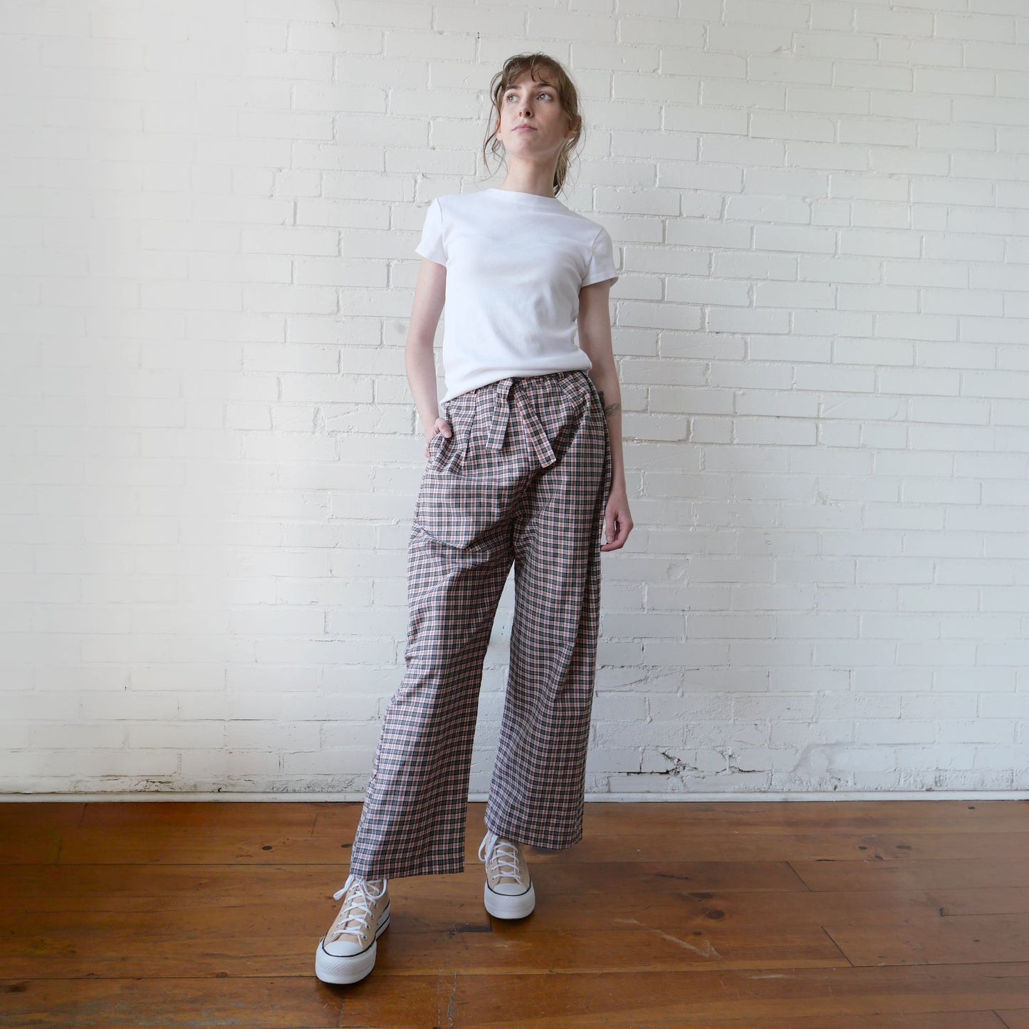CA The Pant - Strawberry Plaid