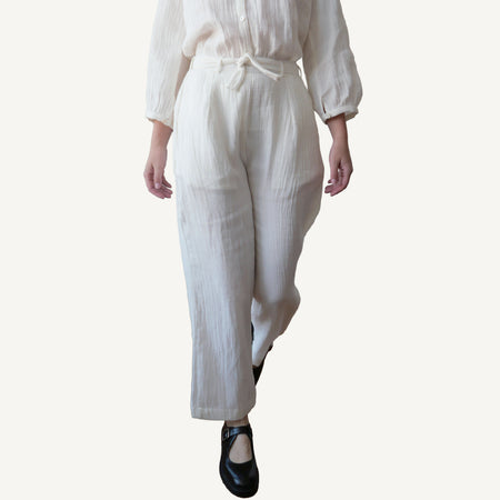 CA The Pant - White Gauze