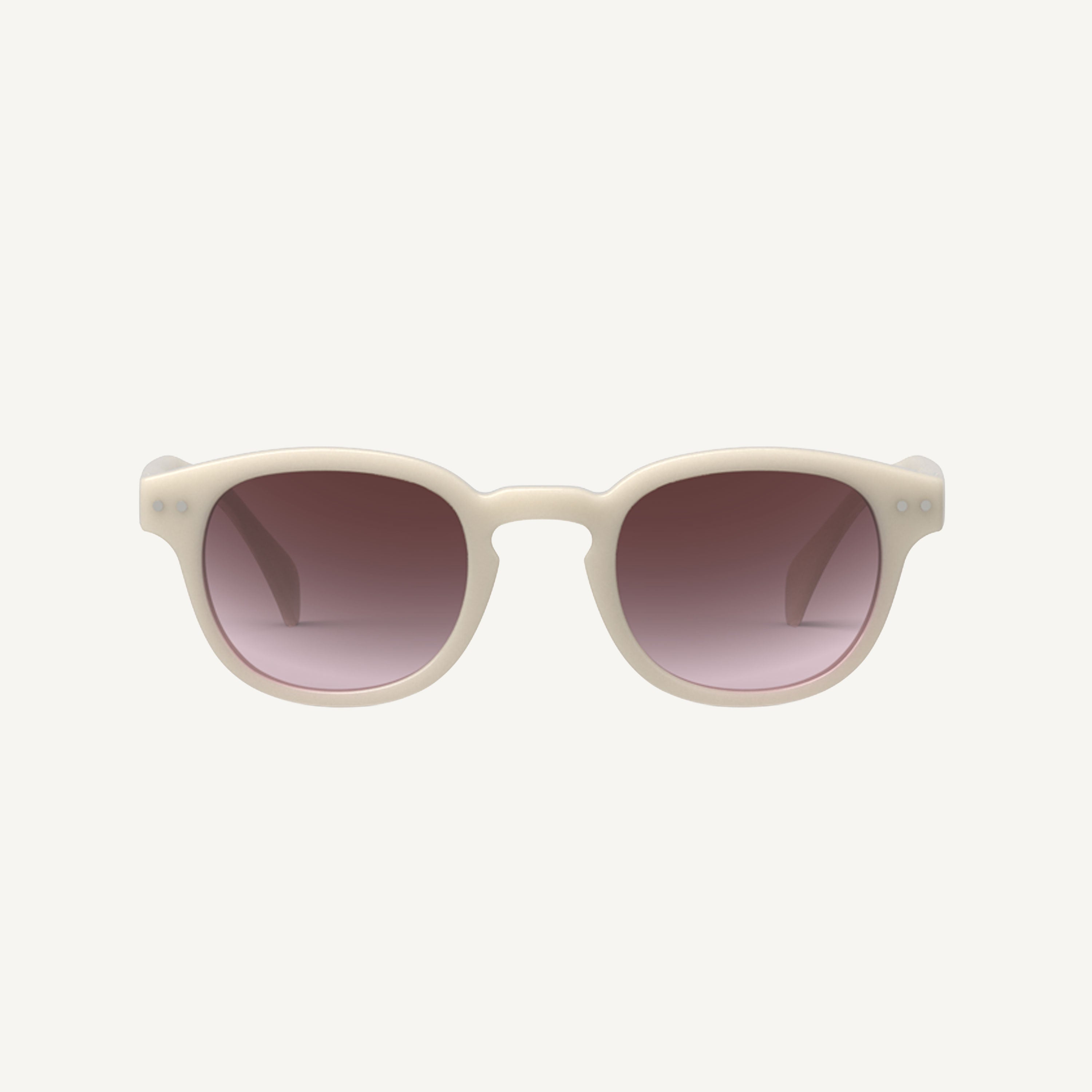 [EENK] / ☆ YVES Classic Sunglasses / Cream YVES Classic Sunglasses - Cream : EENK SHOP