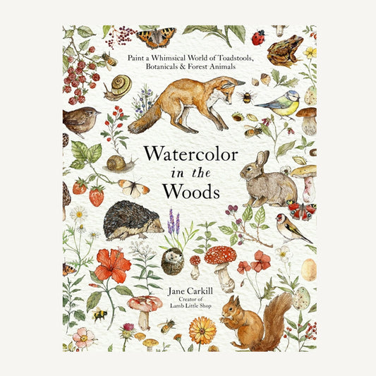 Watercolor in the Woods: Forest Animals & Botanicals Art