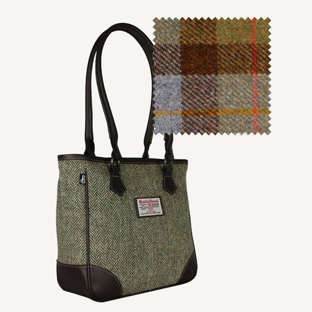 Shire Bag - Blue Green Check