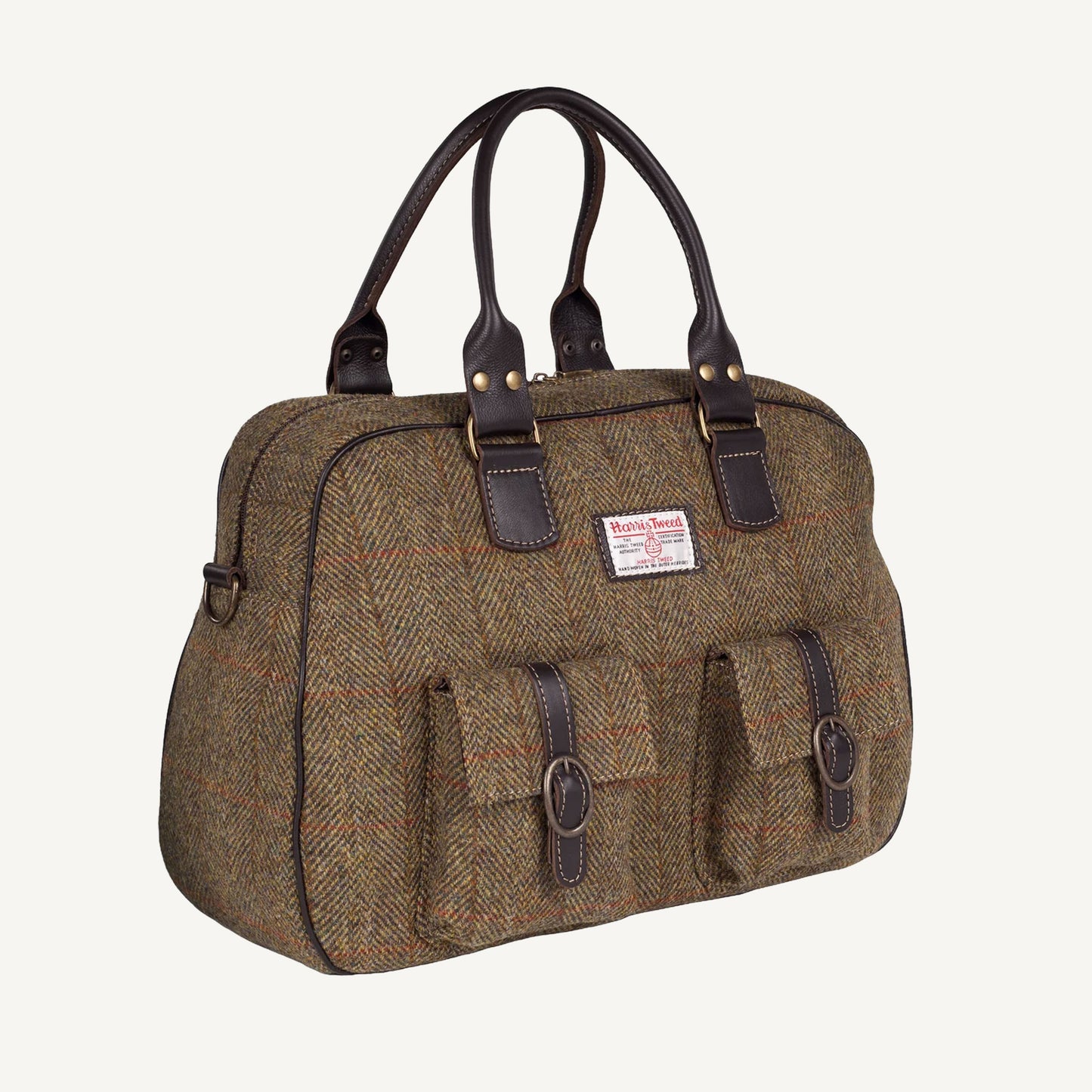 Oxna Travel Bag - Mustard Check