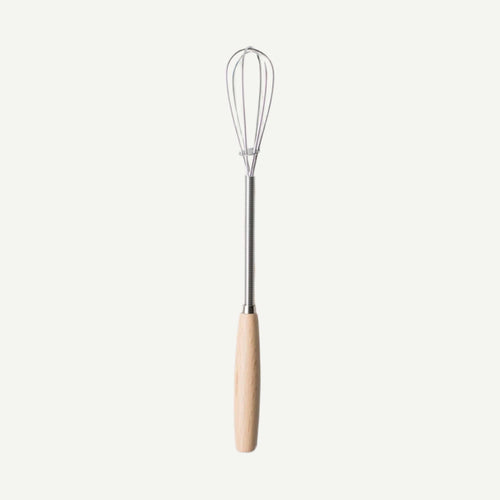 Vintage Mini Whisk with Wood Handle