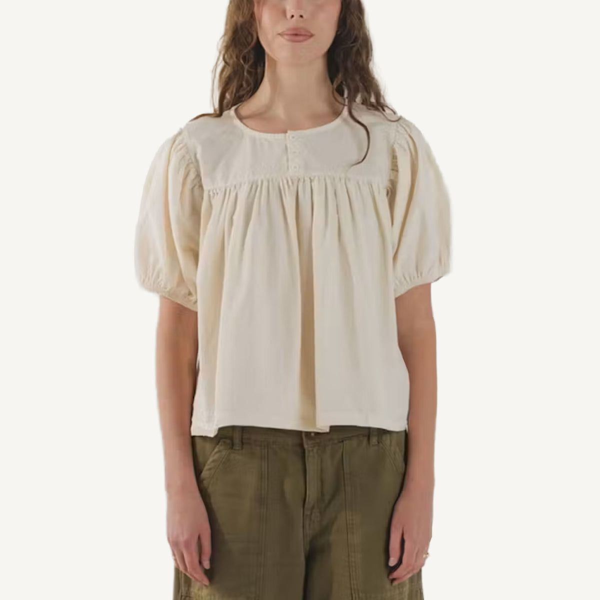 Emmylou Blouse - Crema