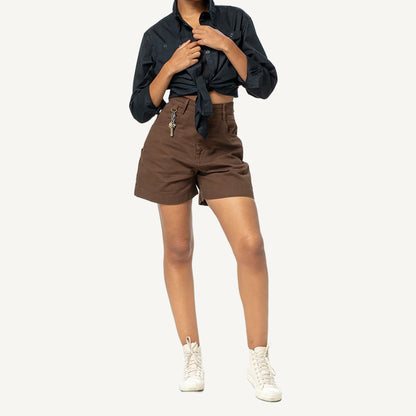 Utility Shorts - Umber