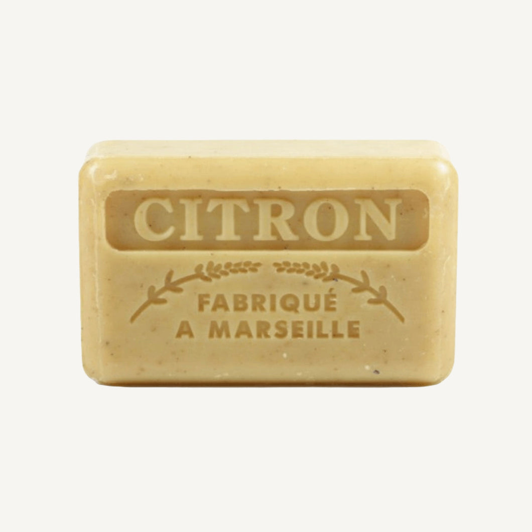 Crushed Lemon French Bar Soap 125g