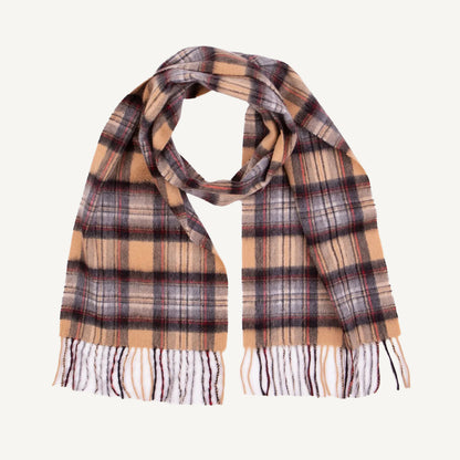 Lambswool Scarf - Official Camel Stewart